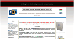 Desktop Screenshot of generatorazot.ro