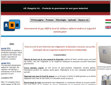 Tablet Screenshot of generatorazot.ro